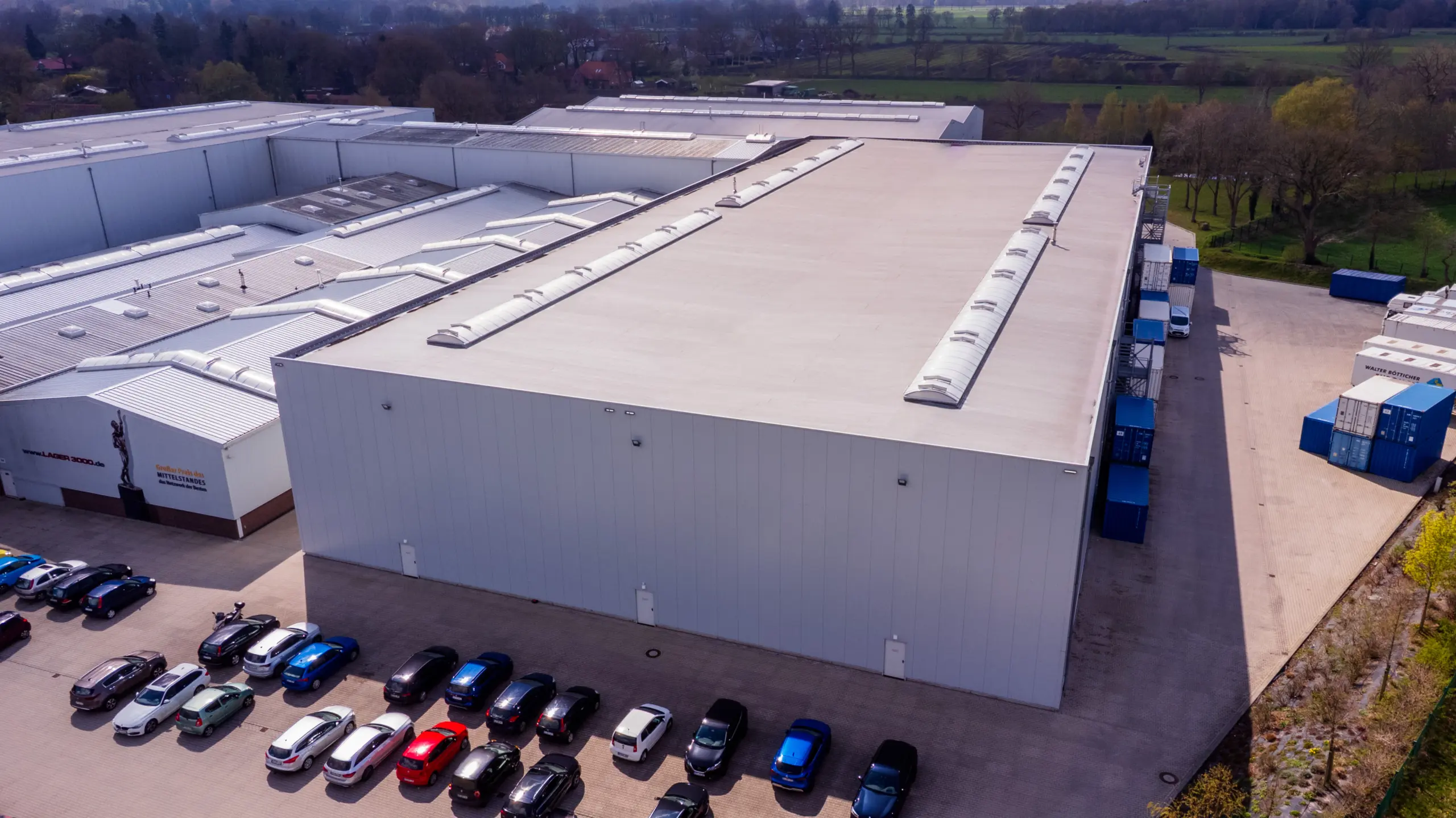 Neubau einer Lagerhalle für die LAGER 3000 GmbH