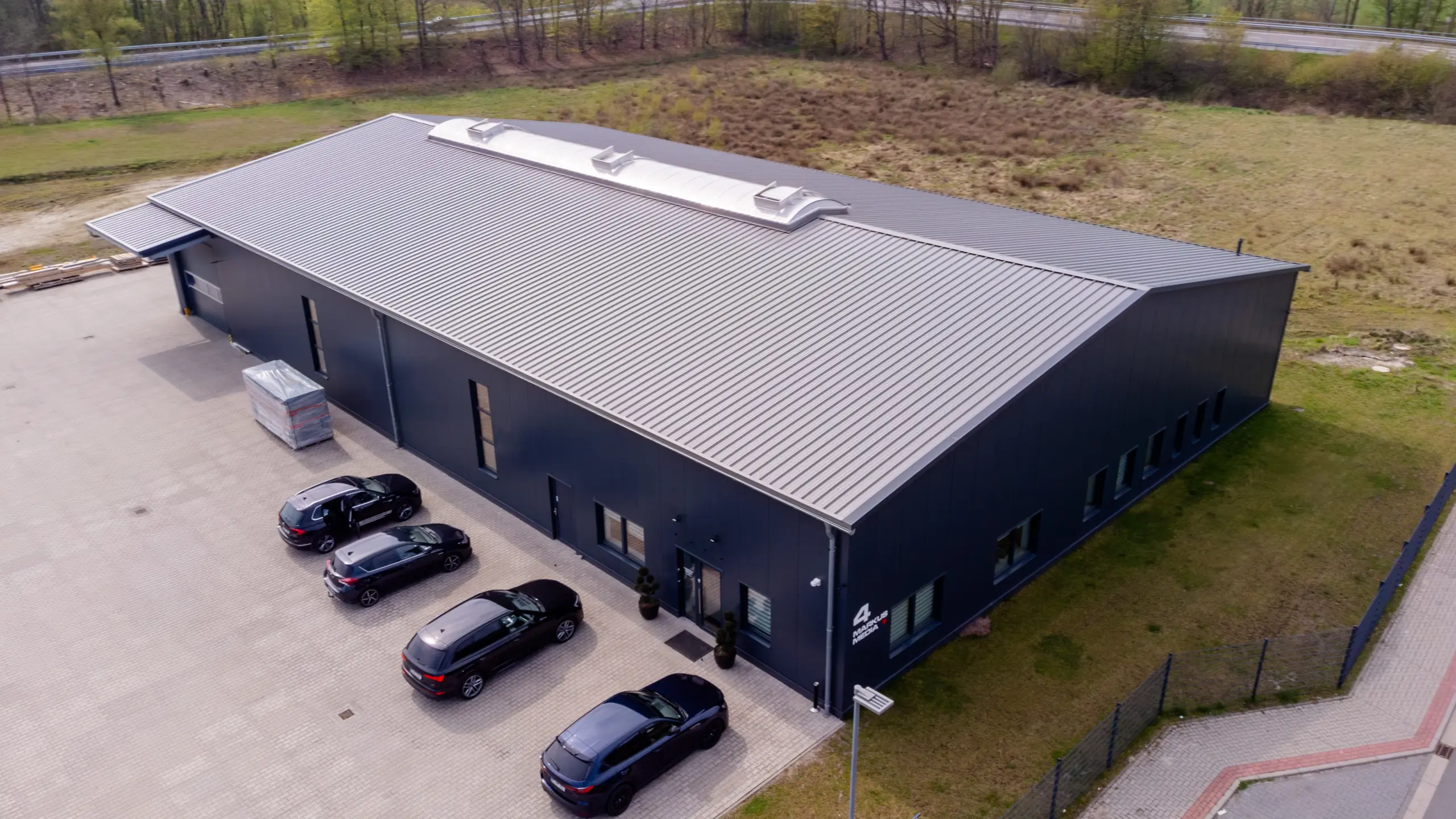 Neubau einer Produktionshalle für die Markus Media GmbH